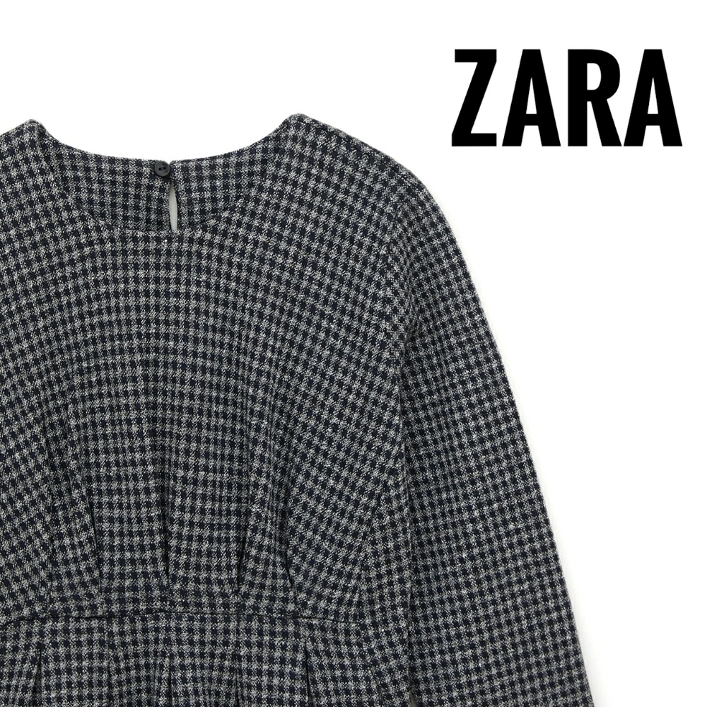 NWT Zara Girls Plaid Dress